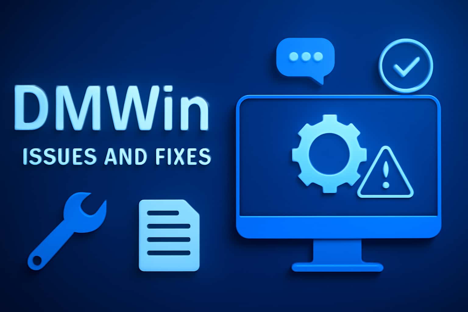 Hero image for DMWin Issues and Fixes