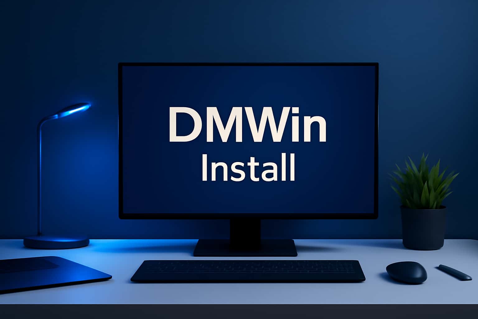 Informational graphic on DMWin Installation process