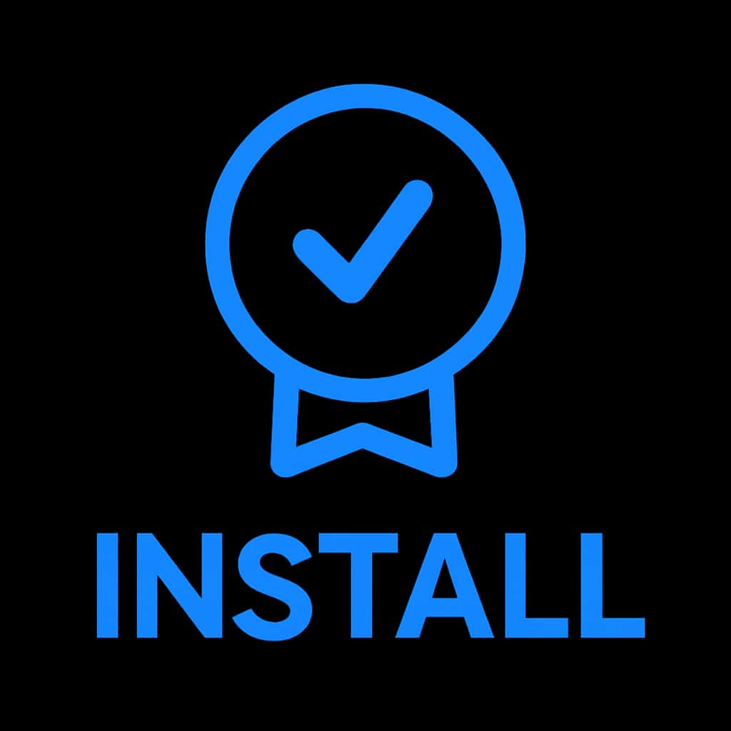 Icon representing DMWin Installation guidance