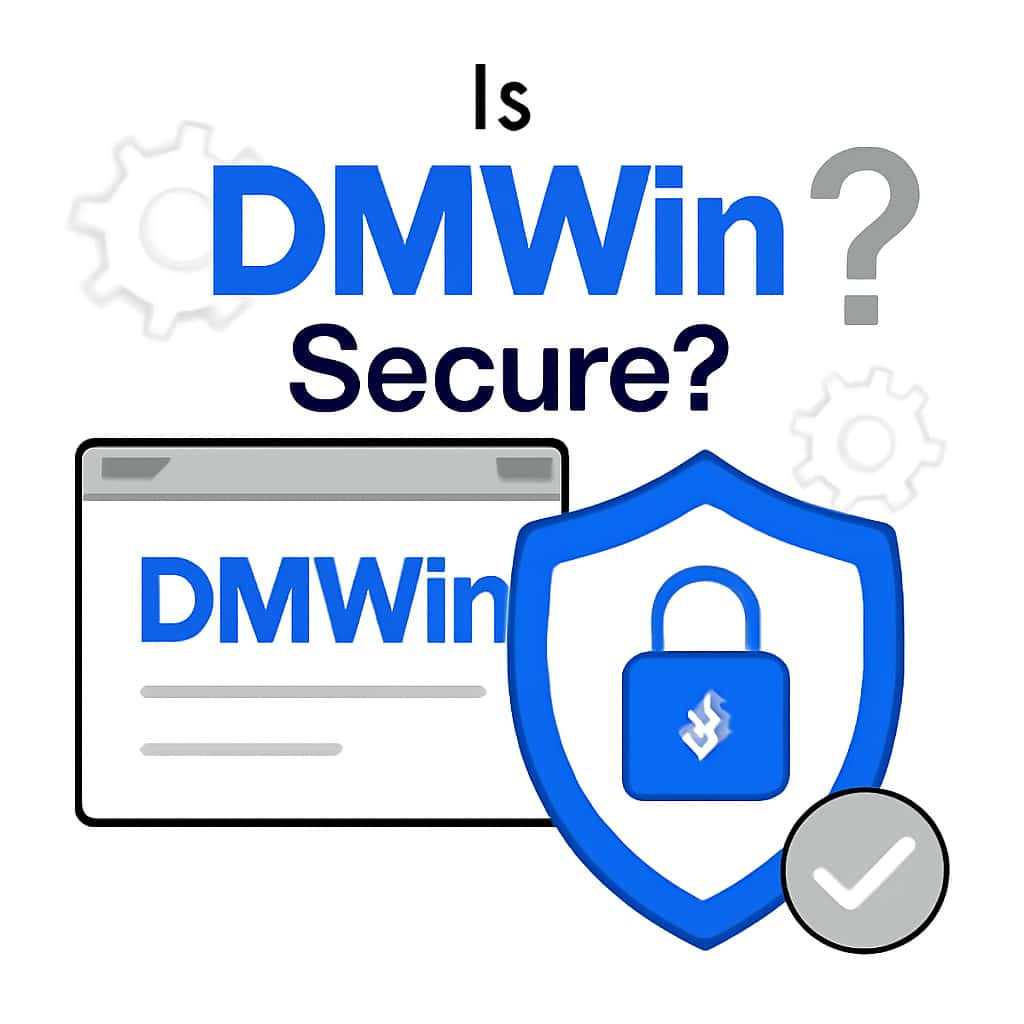 An educational diagram of DMWin security features.